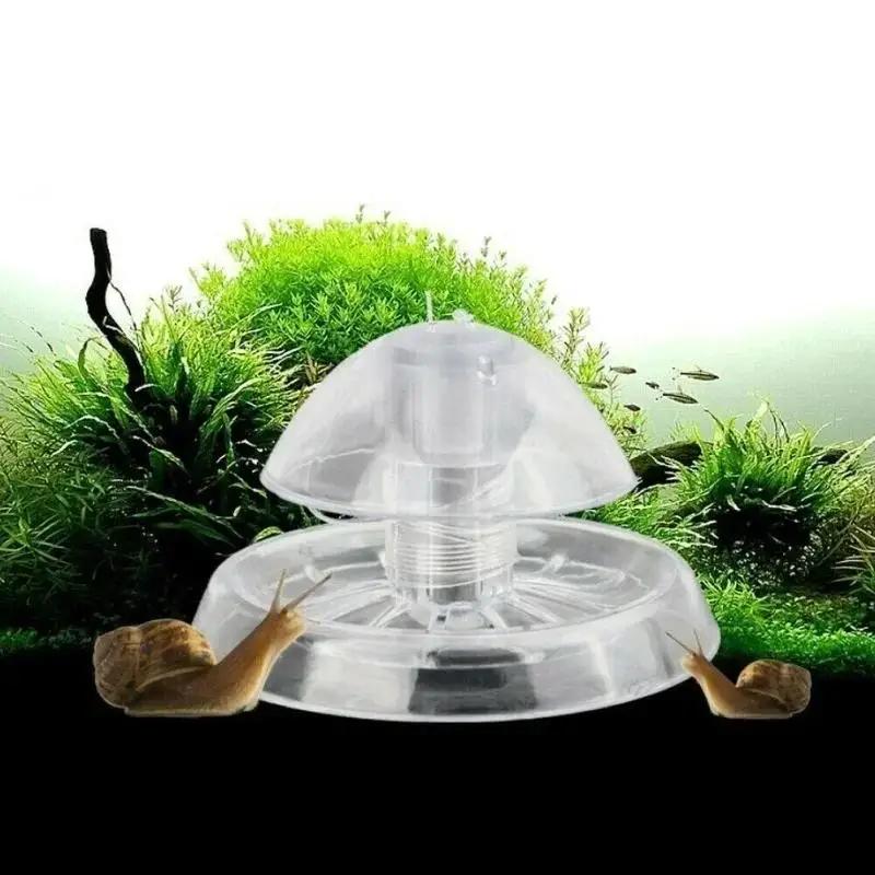 Ocean Aquarium - 2026 Perangkap Siput Plastik Transparan 6/8CM