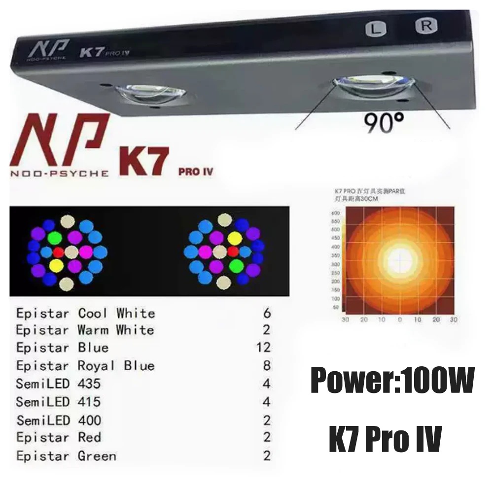 Saltwater Tank - Lampu LED Akuarium Air Asin Spektrum