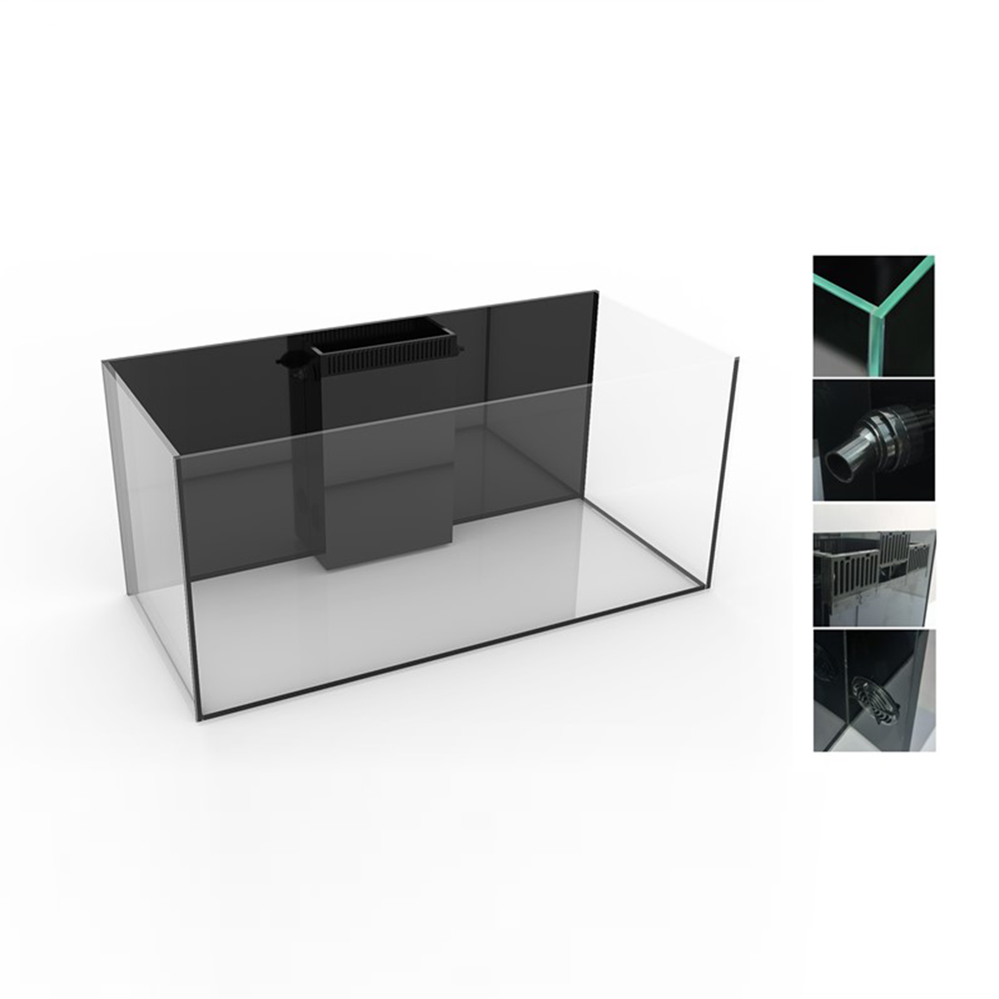 Akuarium Kaca Persegi Panjang  - Marine Aquarium Cube ulasan dan harga