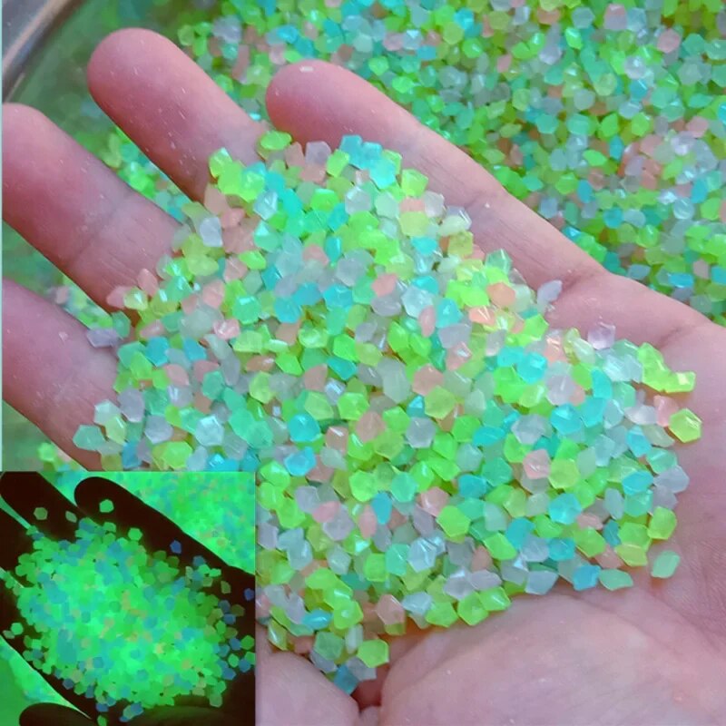 1000 buah 3-5mm pasir bercahay - Ocean Aquarium ulasan dan harga