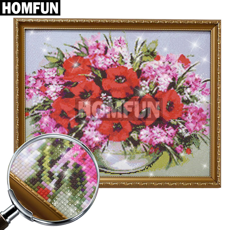 HOMFUN Persegi Penuh/Bor Bulat - Marine Coral ulasan dan harga