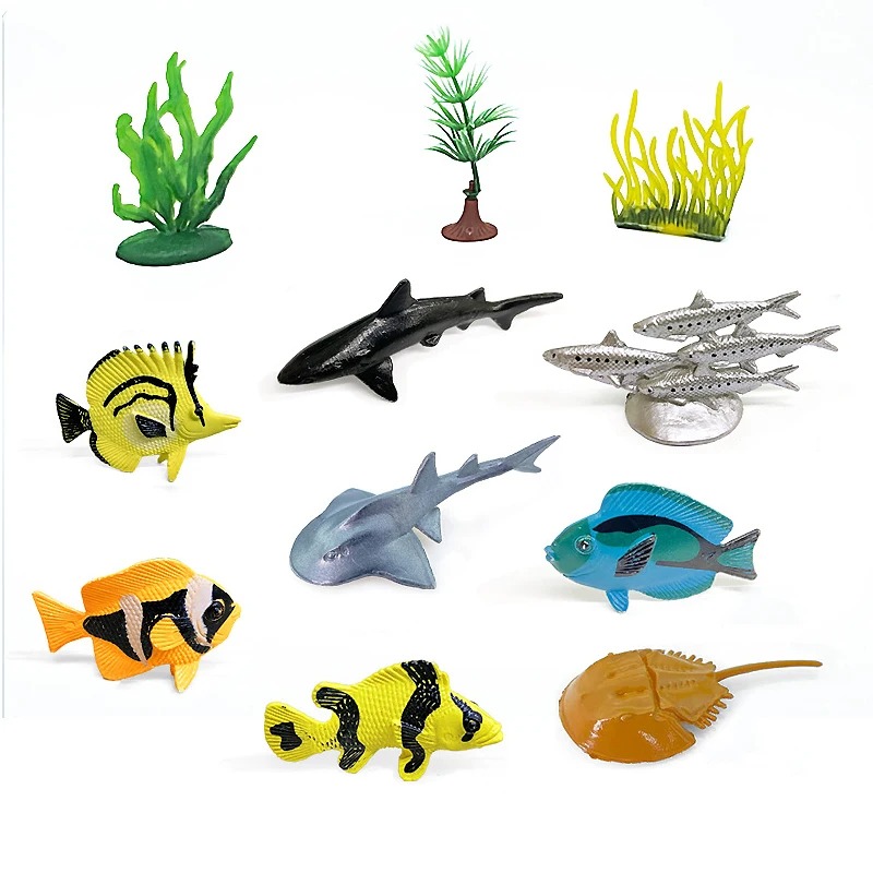 Set Model Dunia Bawah Laut 56- - Marine Coral ulasan dan harga