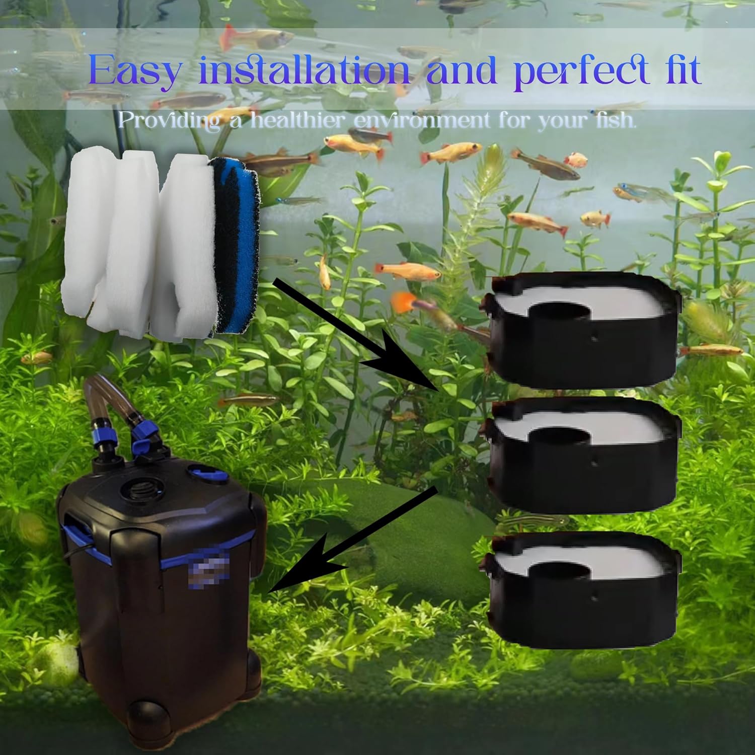 1 SET (8PCS) Bantalan Filter C - Reef Tank Filter ulasan dan harga