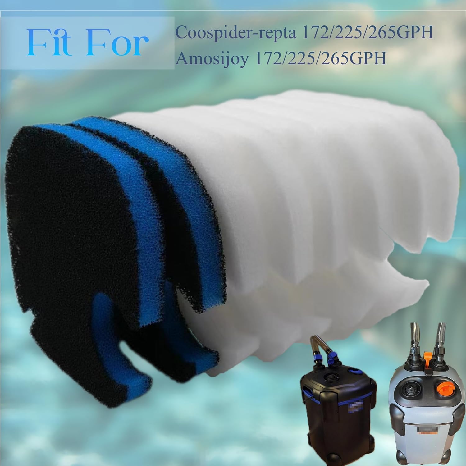 1 SET (8PCS) Bantalan Filter C - Reef Tank Filter ulasan dan harga
