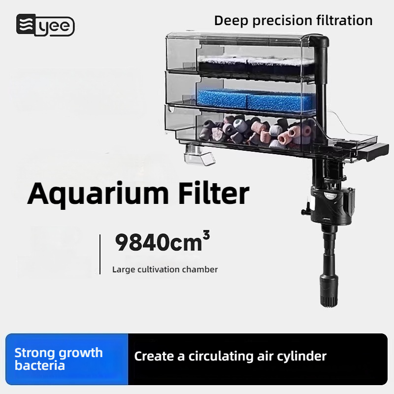 Filter Akuarium Yee, Kotak Fil - Reef Tank Filter ulasan dan harga
