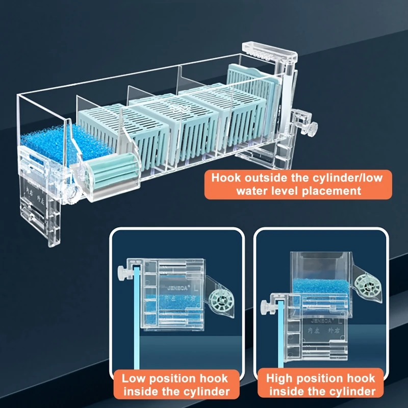 Rol Filter Air Terjun Terpasan - Reef Tank Filter ulasan dan harga
