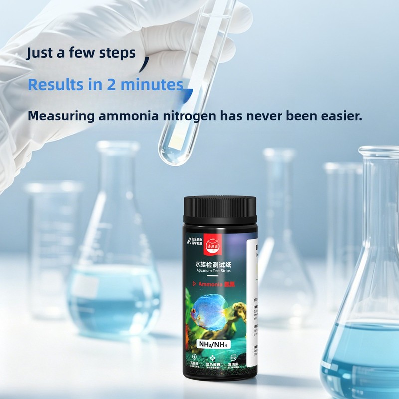 8-in-1 Strip Tes Akuarium - Al - Saltwater Tank ulasan dan harga
