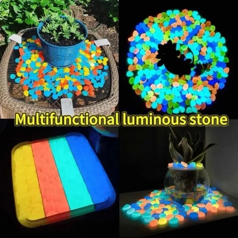 100-1000PCS Batu Bercahaya unt - Marine Fish Tank ulasan dan harga